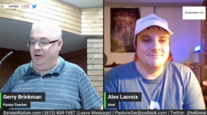 Alex and Gerry host the weekly Bible Study